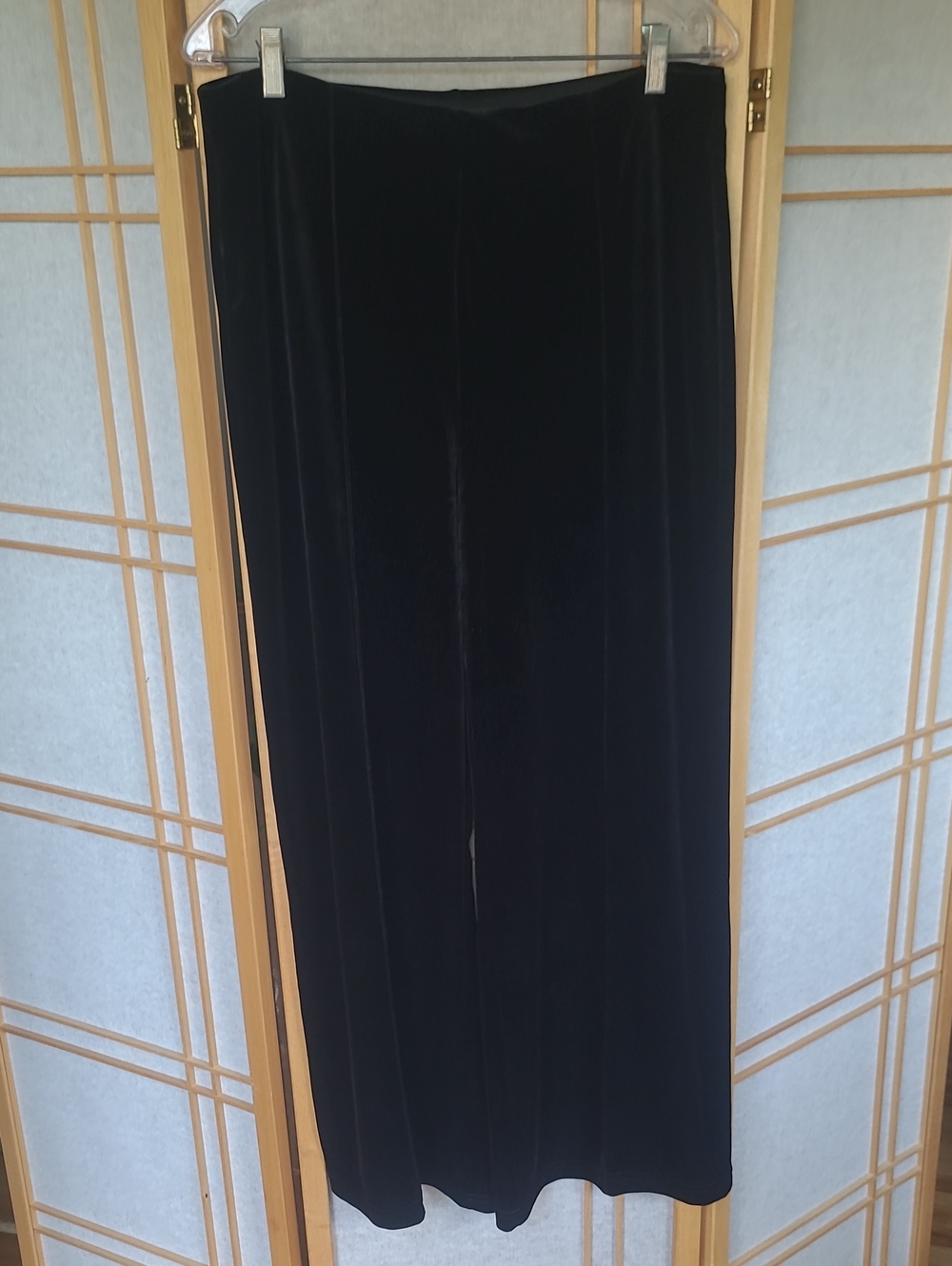 Black Velvet Dress Pants